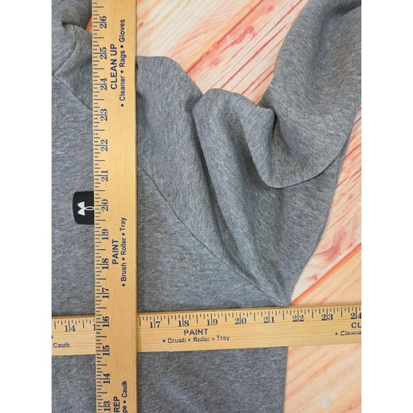 Under Armour Mens Medium Loose Fit Grey Hoodie - Picture 8 of 8